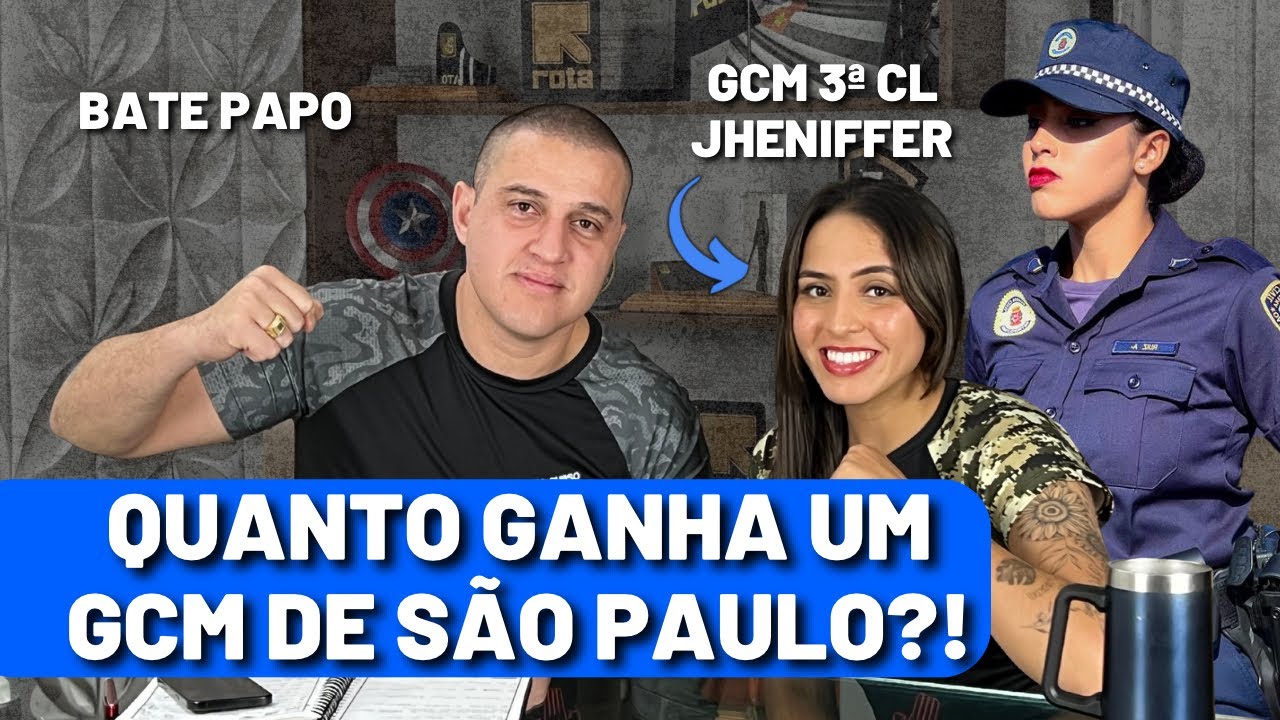 QUANTO GANHA UM GCM DE SÃO PAULO? | T.A CURSO PREPARATÓRIO 