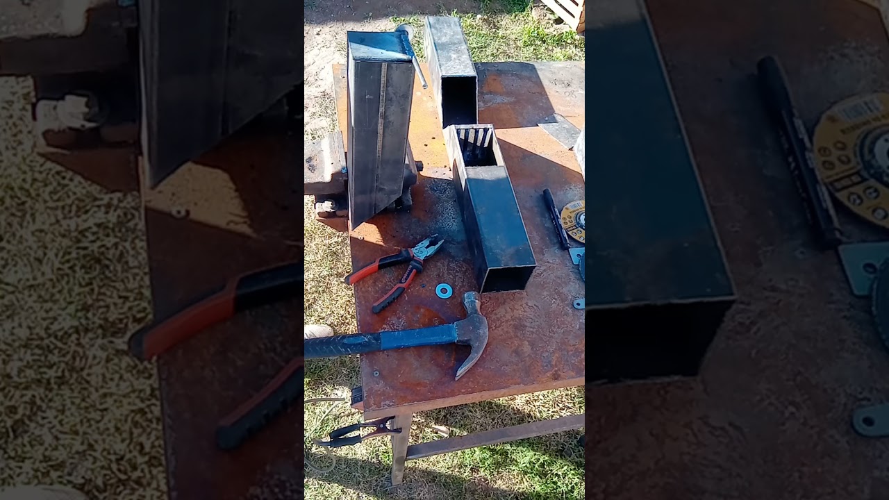 Fabricación de una estufa Rocket - Making a Rocket Stove