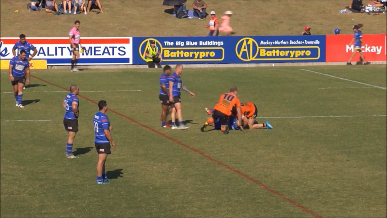 West Tigers Mackay vs Moranbah Miners Grand Final Match 2018