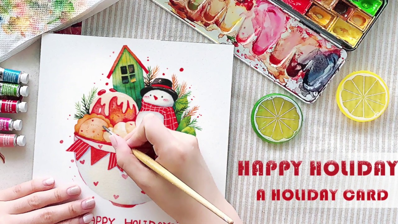 Snowman in Holiday Bowl