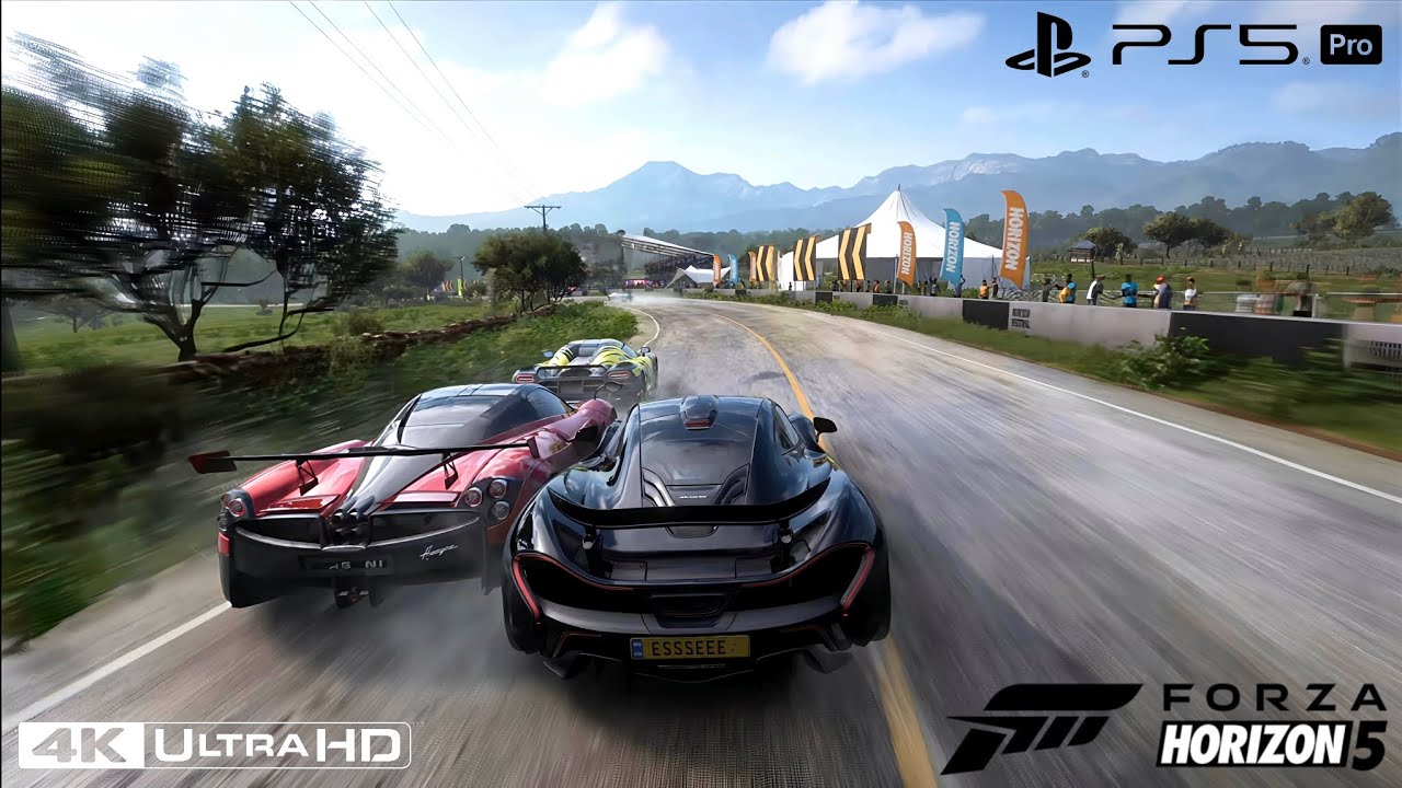 McLaren P1 - RIVIERA Sprint Race | FORZA HORIZON 5 - PS5 Pro 