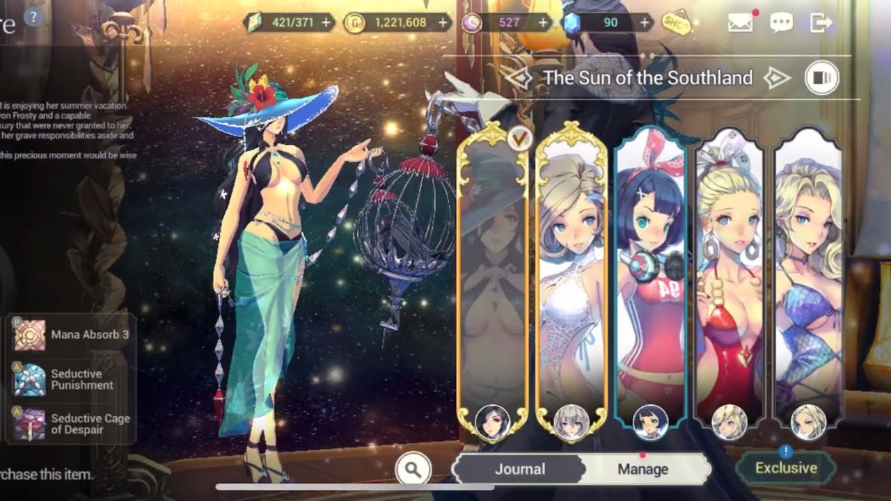 All in summons for summer Valentina Exos Heroes