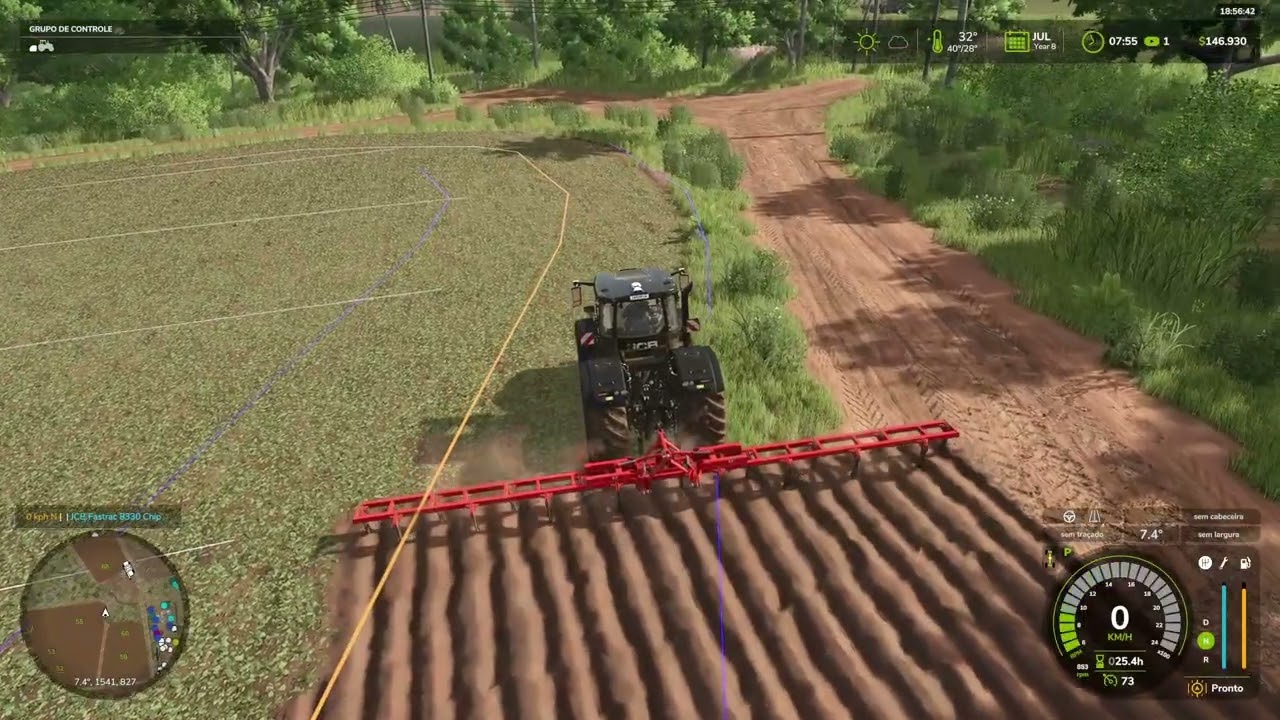 Juntando os campos | Fs25 | Mapa BR-163