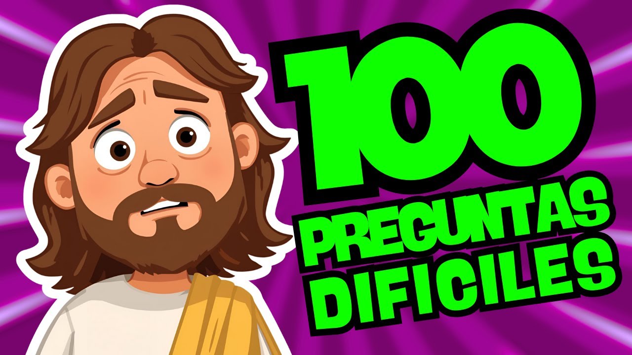 100 PREGUNTAS BÍBLICAS DIFÍCILES 😱❓EL MAYOR DESAFÍO DE LA BIBLIA PARA CRISTIANOS