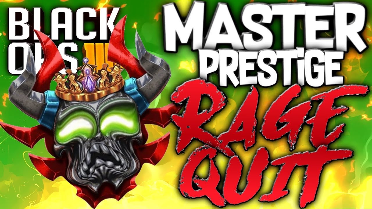 MOG 12 Makes High Level Prestige Master Rage In Black Ops 4!