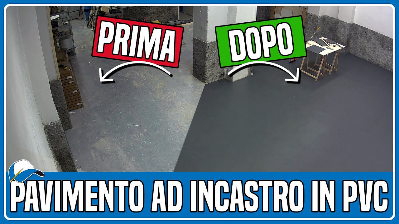 Pavimento ad incastro in PVC