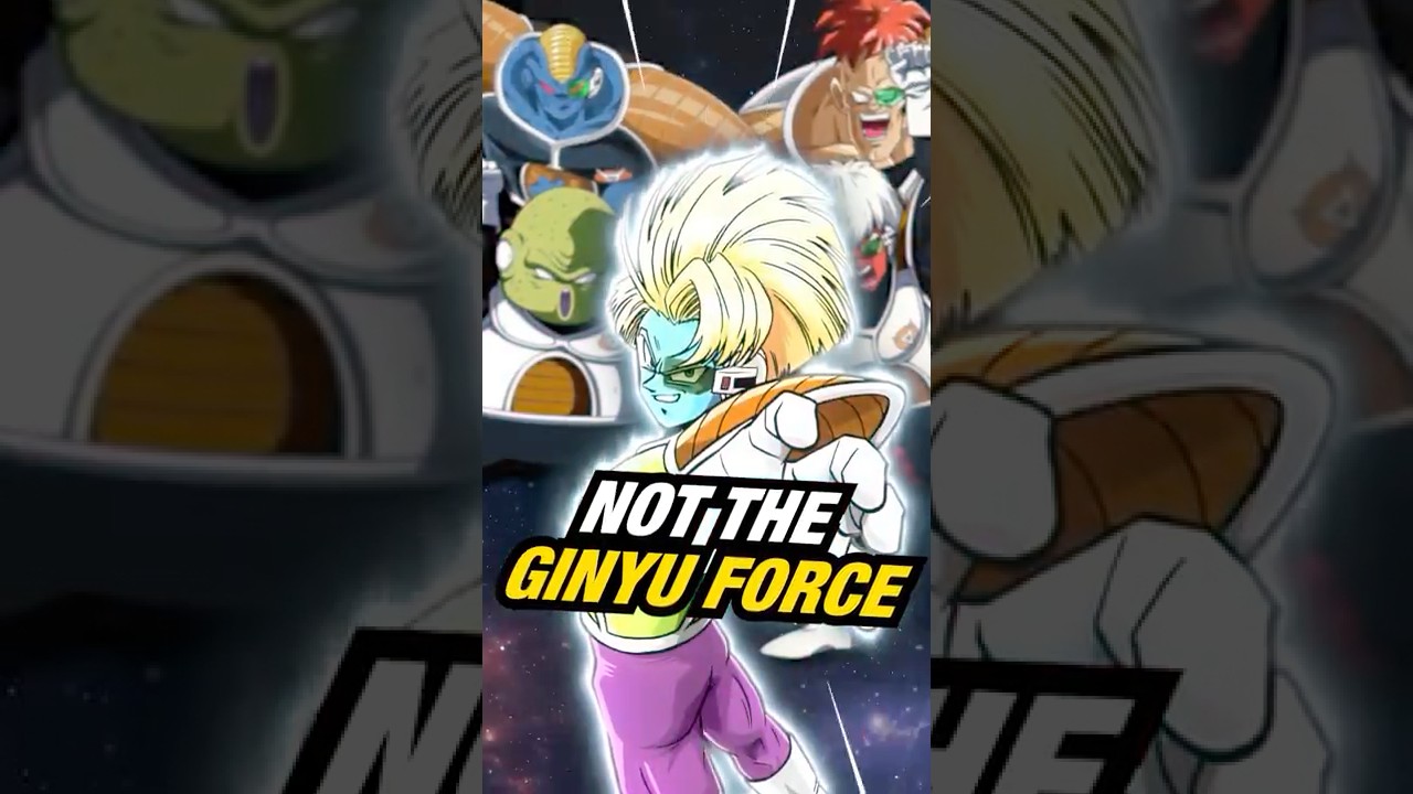 Captain Ginyu Wanted to Work For Cooler in Dragon Ball!  #dbz #goku #dragonball