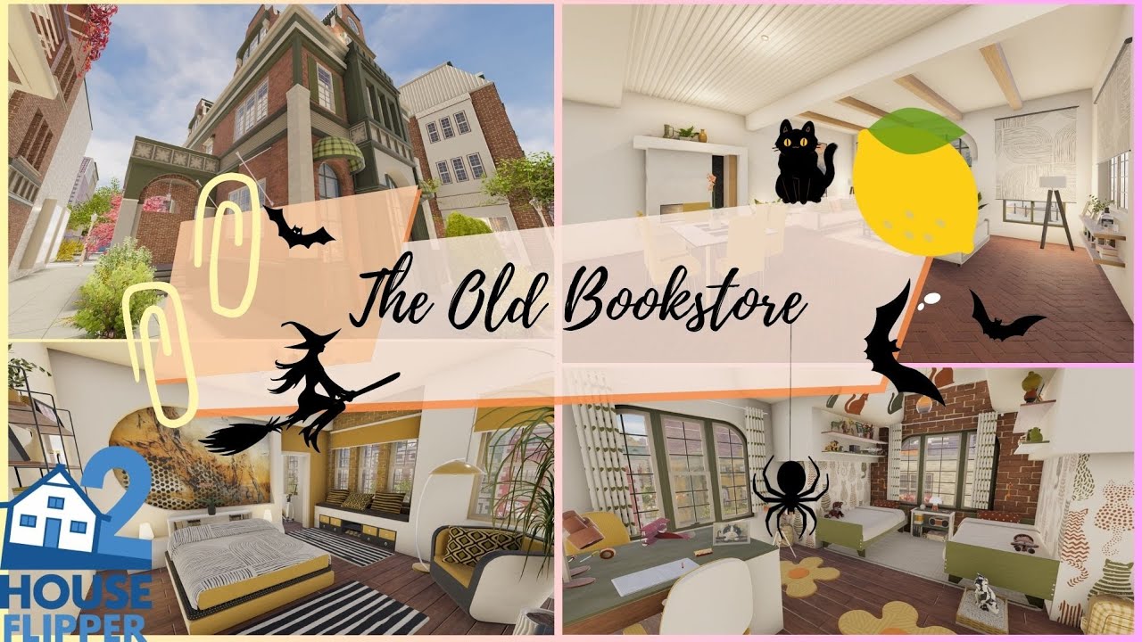📚 The Old Bookstore/ House Flipper 2/ Custom Job/ No commentary really longplay