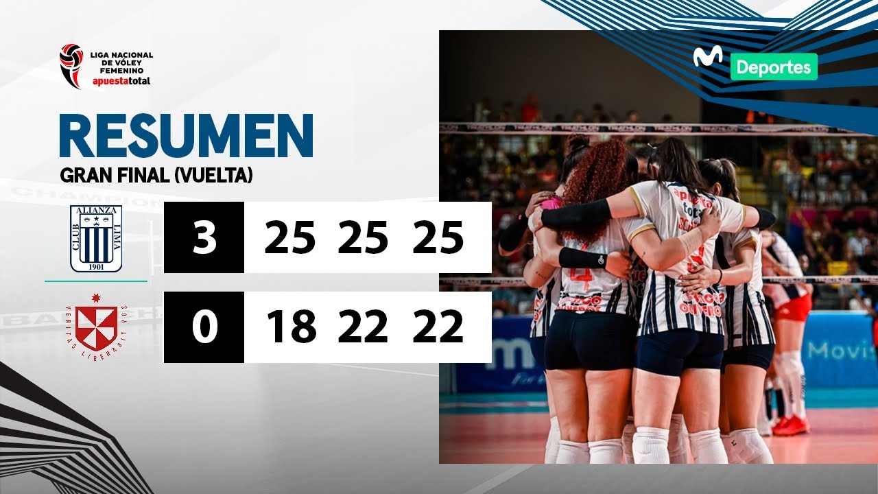RESUMEN: Alianza Lima 3️⃣ - 0️⃣ U. San Martín | GRAN FINAL (VUELTA) | LNSV 2023-2024 👋🏐🏆