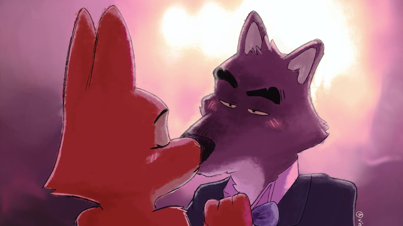 Wolf and Diane ❤️ ~( Río Fly love )~ 🐺 🦊