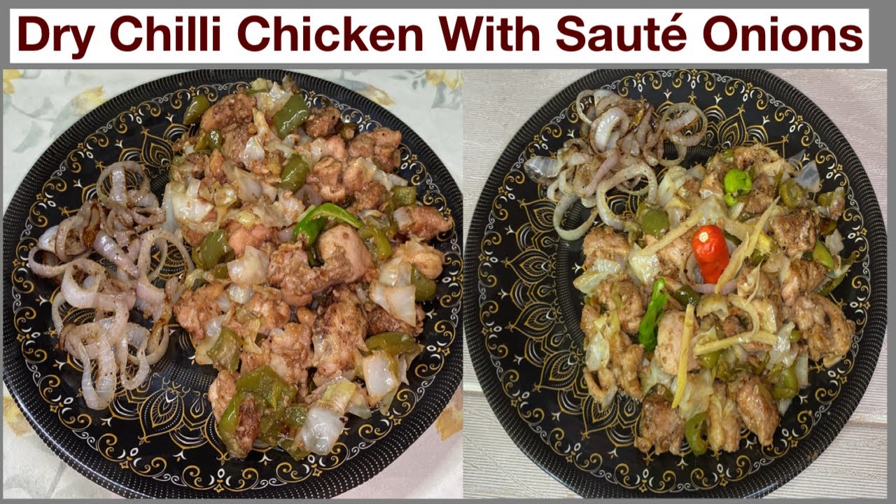 Chilli Chicken || Easy Chicken Recipe ||Restaurant Style Dry Chilli Chicken At Home 