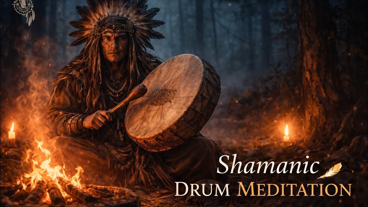 1 Hour Shamanic Drum Meditation | Tribal Rhythm for Deep Focus & Altered States