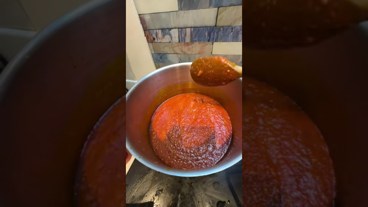 This is how I cook my special Stew with palm oil.
