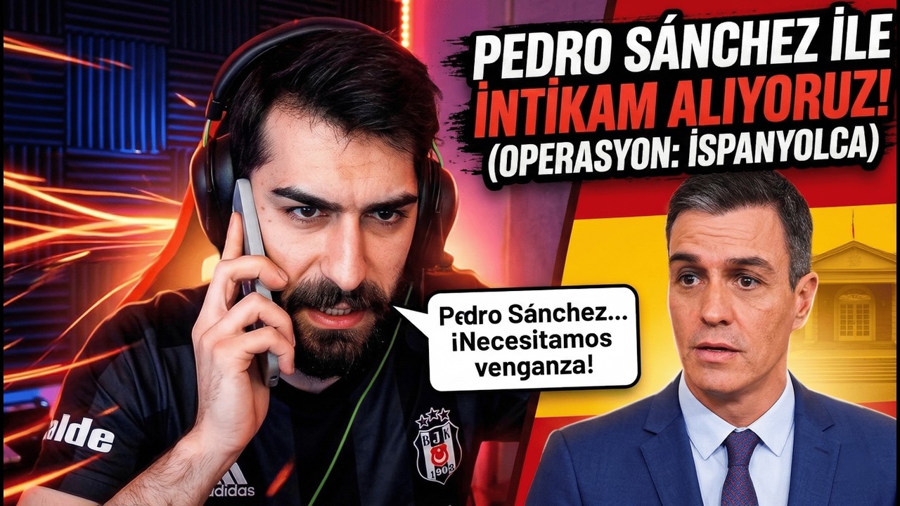 PEDRO SÁNCHEZ'İ ARADIM! Birlikte İntikam Alıyoruz! 🇪🇸📞 (Operasyon: İspanyolca)