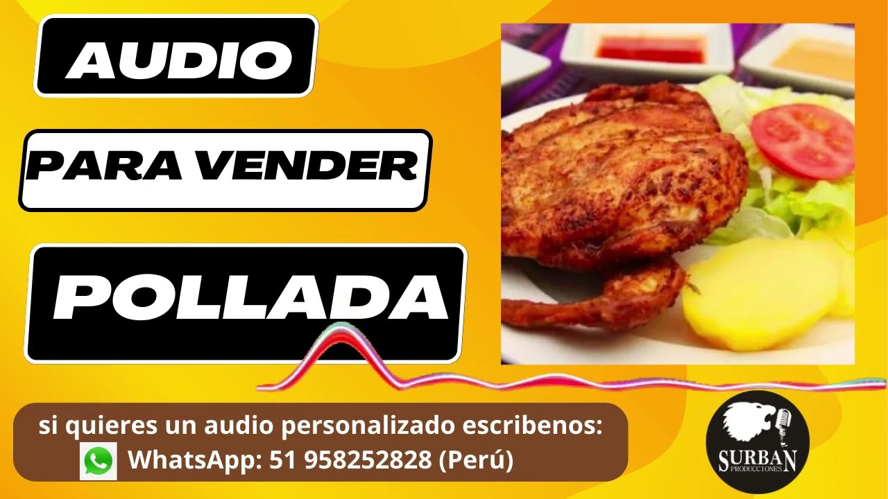 Audio para vender Pollada
