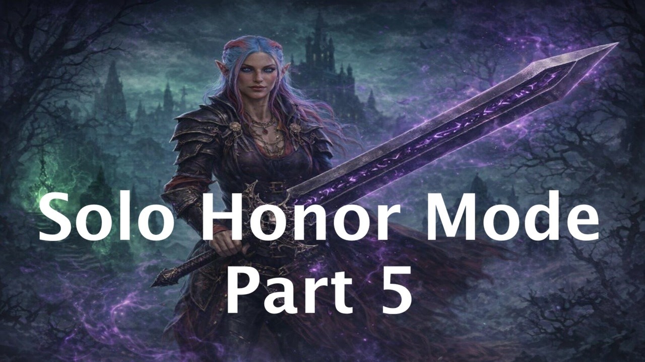 Greatsword Hexblade Sorlock - BG3 - Solo Honor Mode - Viewer Requested Playthrough - Part 5 [1]