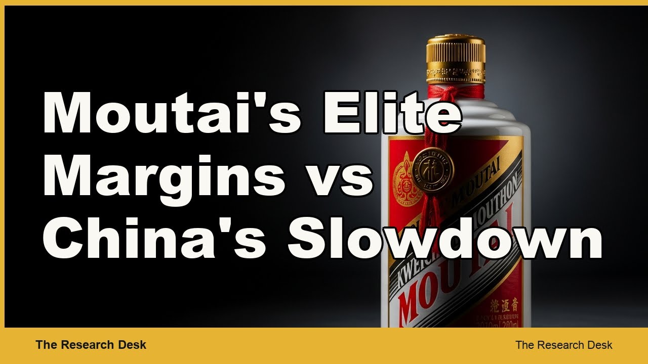 Moutai's Elite Margins vs China's Slowdown: 92% Moat, 37% Below Peak — Buy or Wait?
