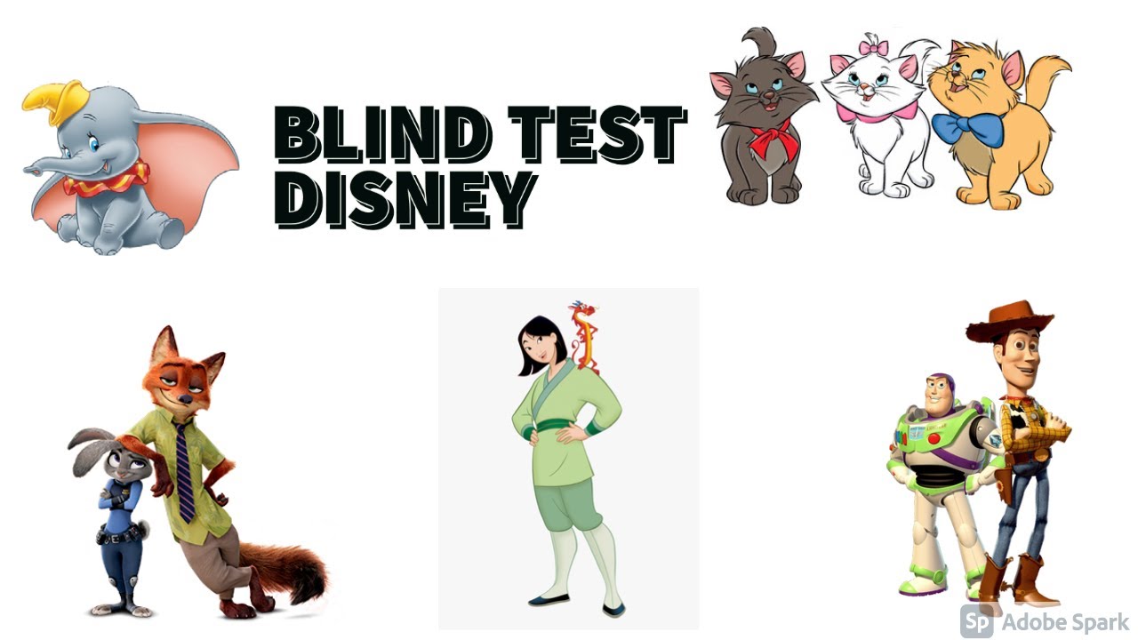 BLIND TEST DISNEY 40 EXTRAITS ( VERSION 1 )