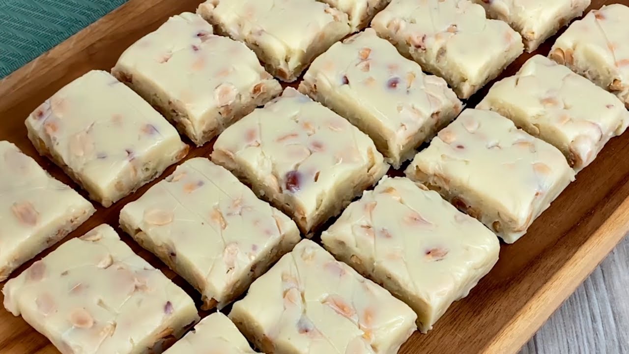 I put Peanuts in Condensed Milk and with just 4 Ingredients your Peanut Sweet will be ready!!