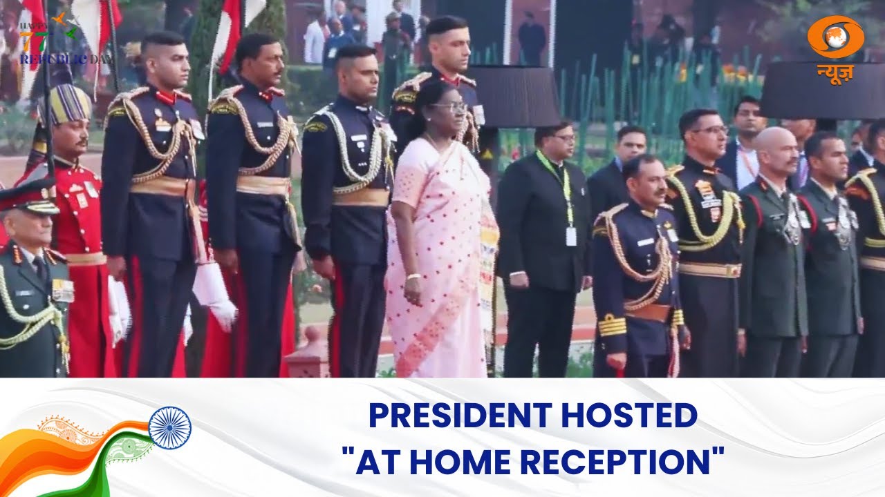 President Droupadi Murmu hosted 