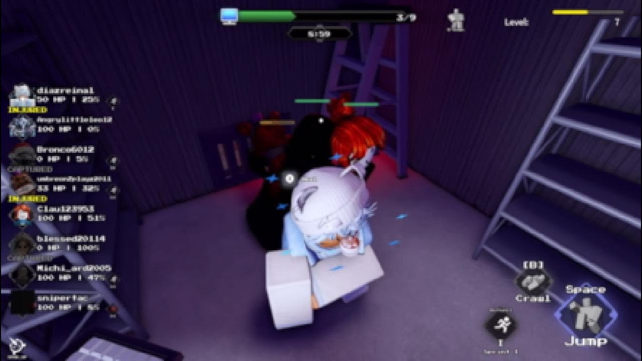 Playing five nights hunted