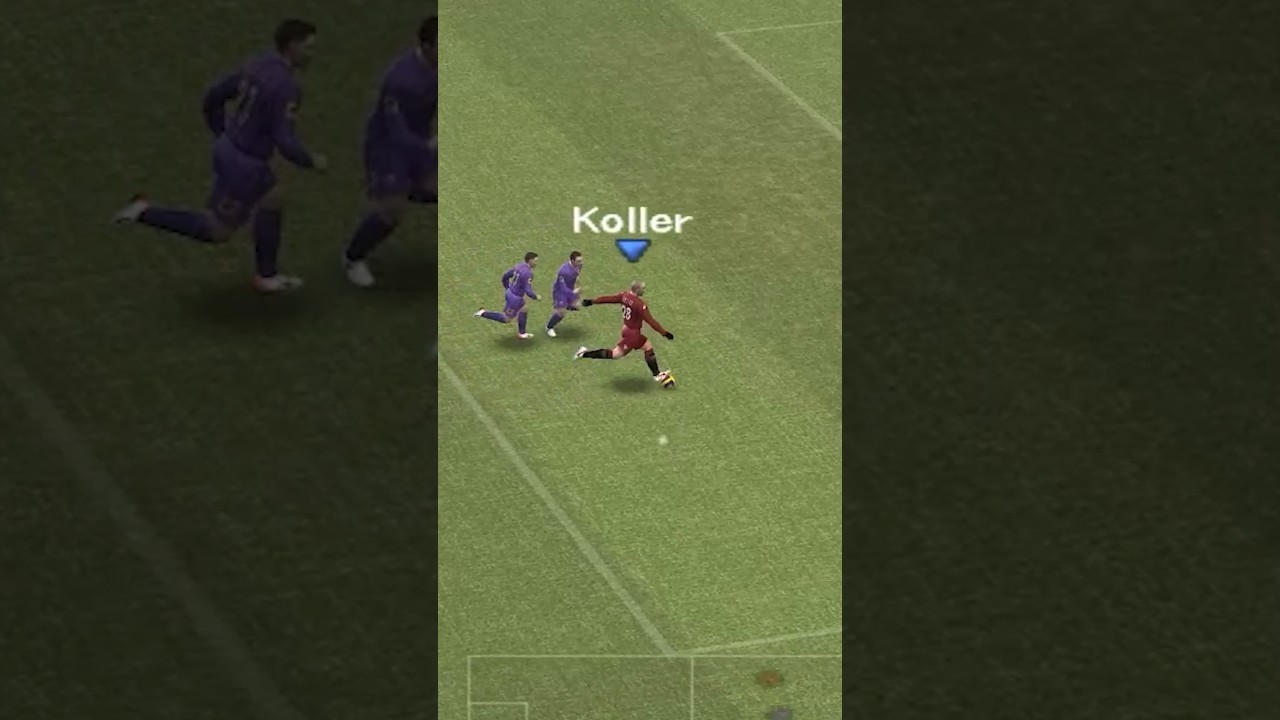 Noche nevada en PES 6 #pes6 #koller #football #fyp