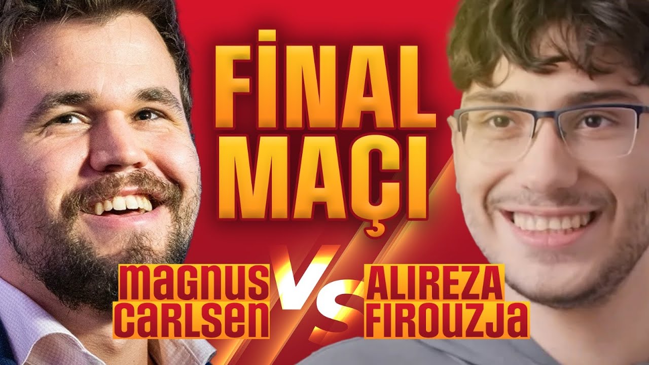 2024 FİNALİNDE ŞAMPİYON OLDUĞU MAÇ! | Magnus Carlsen vs Alireza Firouzja