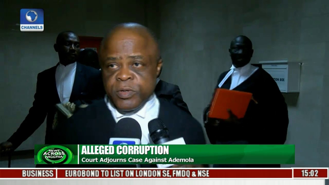 Alleged Corruption Trial: Court Adjourns Case Against Justice Ademola