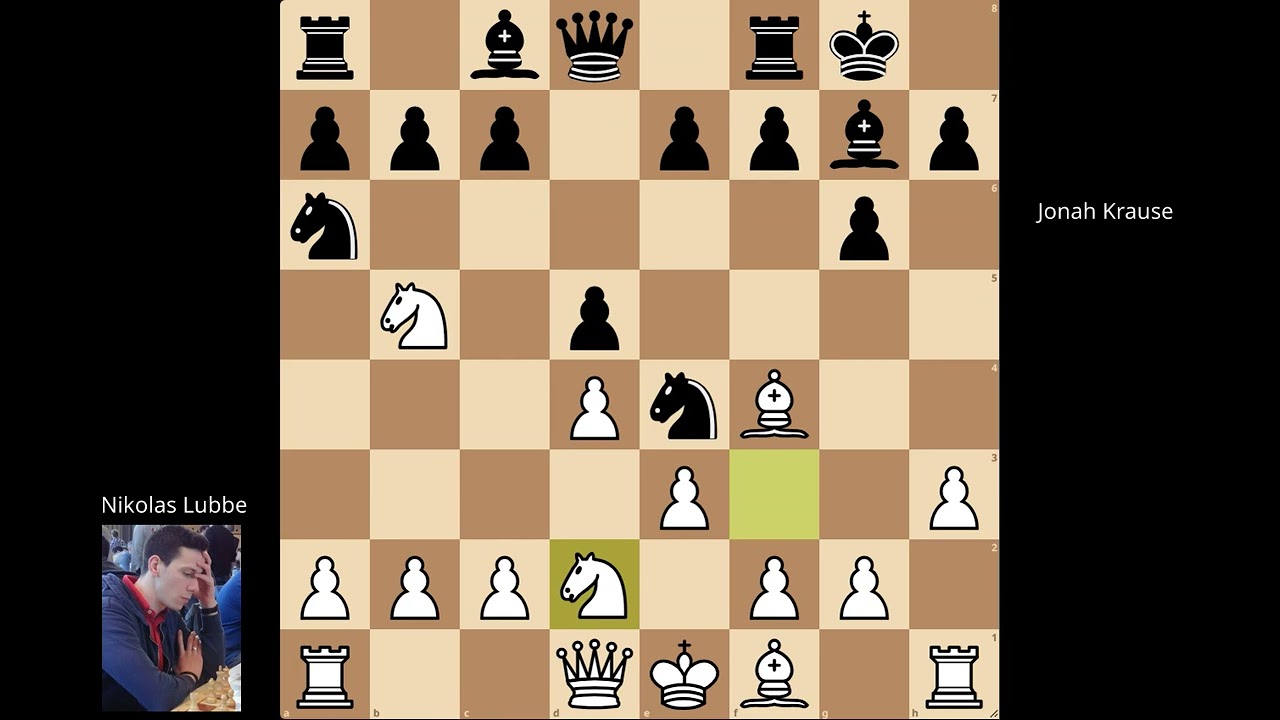 Nikolas Lubbe vs Jonah Krause (2025)