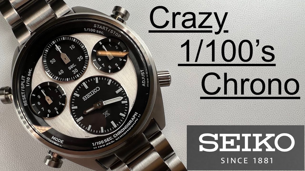 Seiko's Crazy Prospex Speedtimer Solar