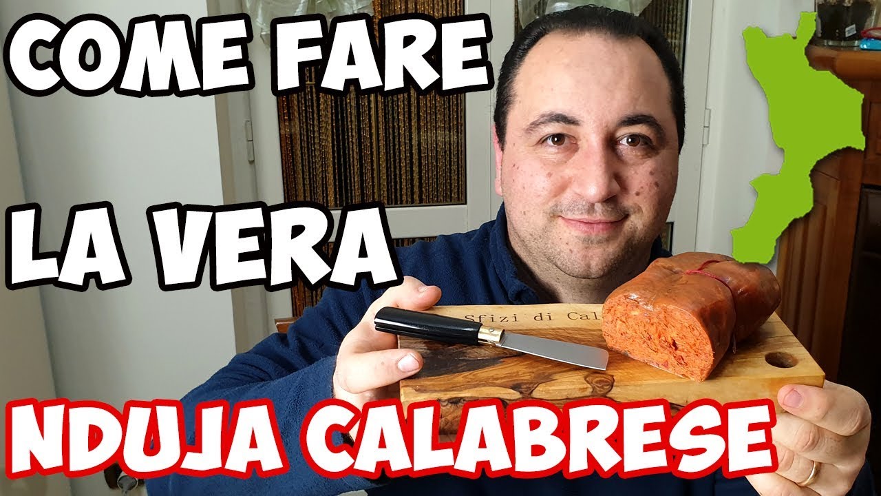 Come fare la 'Nduja Calabrese a Casa - How to Make Calabrian 'Nduja