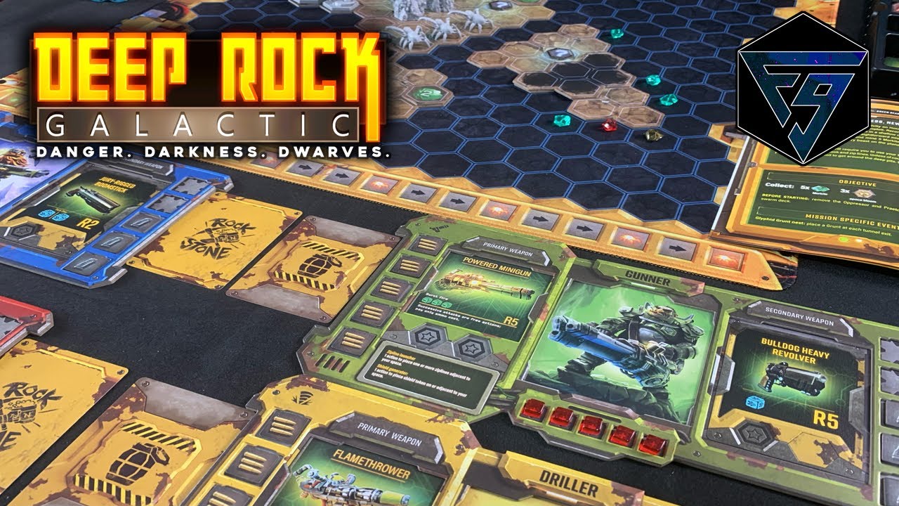 Deep Rock Galactic the Board Game | Mission 1