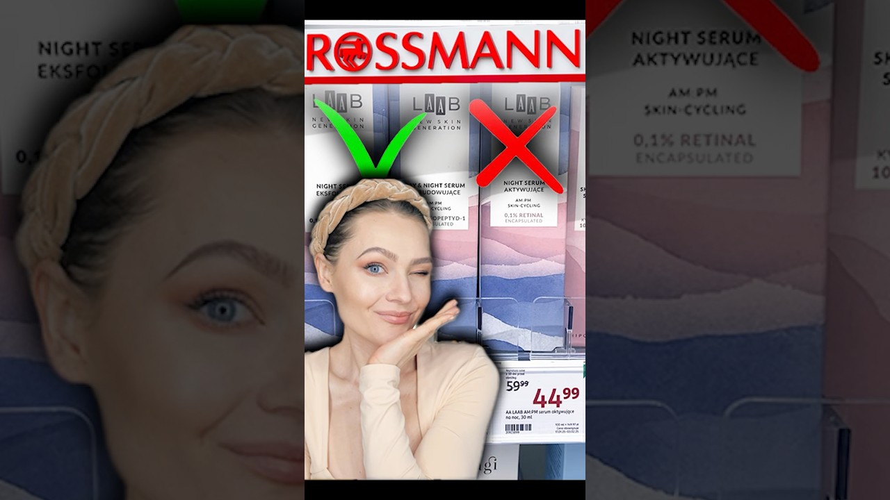 ZA TANIO ? 😮 NOWOŚCI LAAB * retinal * kwasy * peptydy #shorts #rossmann #nowosci