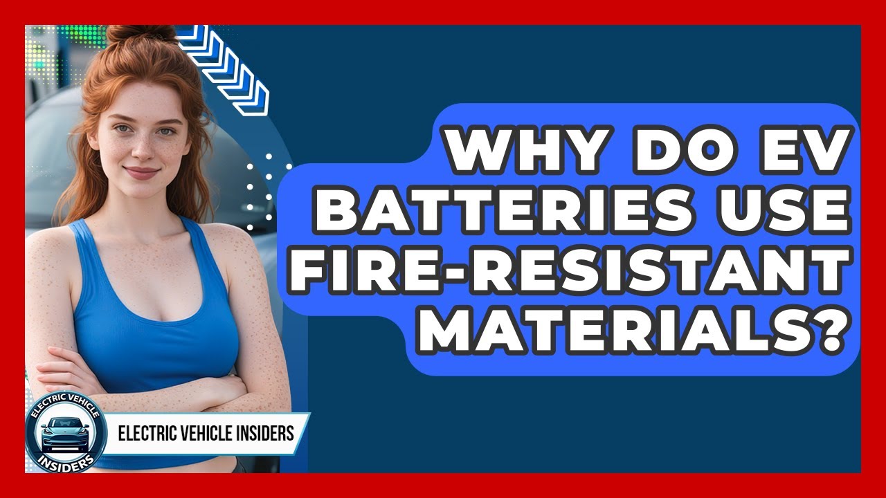Why Do EV Batteries Use Fire-resistant Materials? - Electric Vehicle Insiders