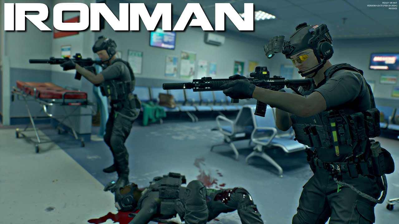 IRONMAN MODE! Hospital Shooting Incident - Ready or Not