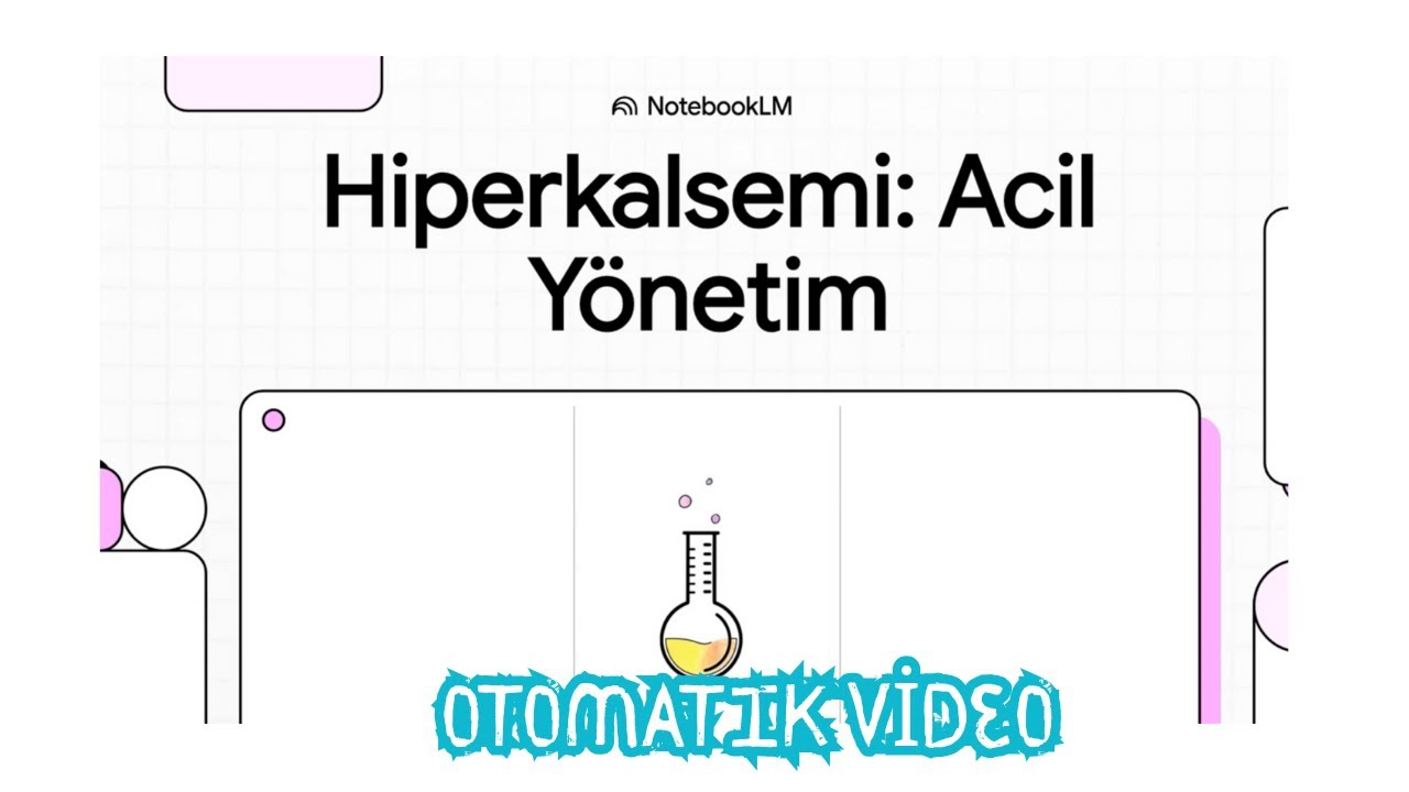 👉 Acilde Hiperkalsemi Y&ouml;netimi ve Tedavisi &ndash; Otomatik Ders Videosu | 4. Sınıf Tıp Fak&uuml;ltesi