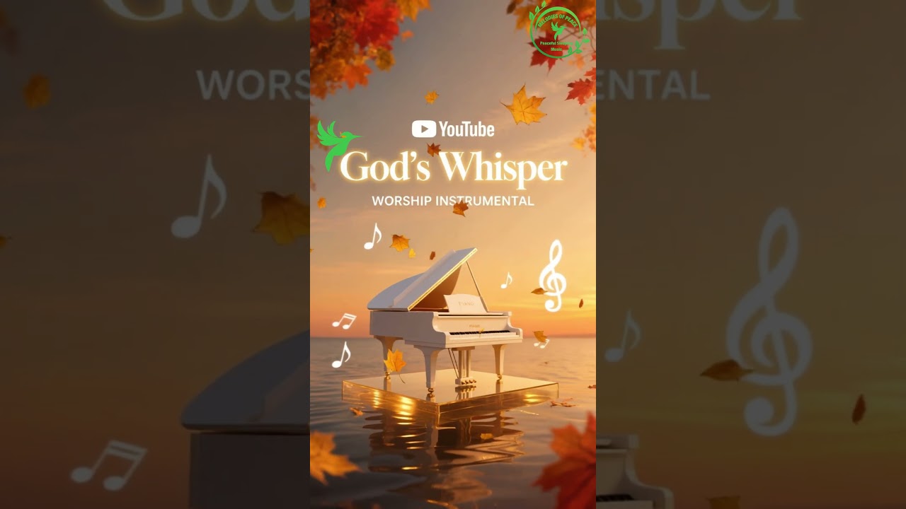 God’s Whisper | Piano Worship Music  Peaceful Instrumental for Prayer, Sleep, Healing 🎹🌙