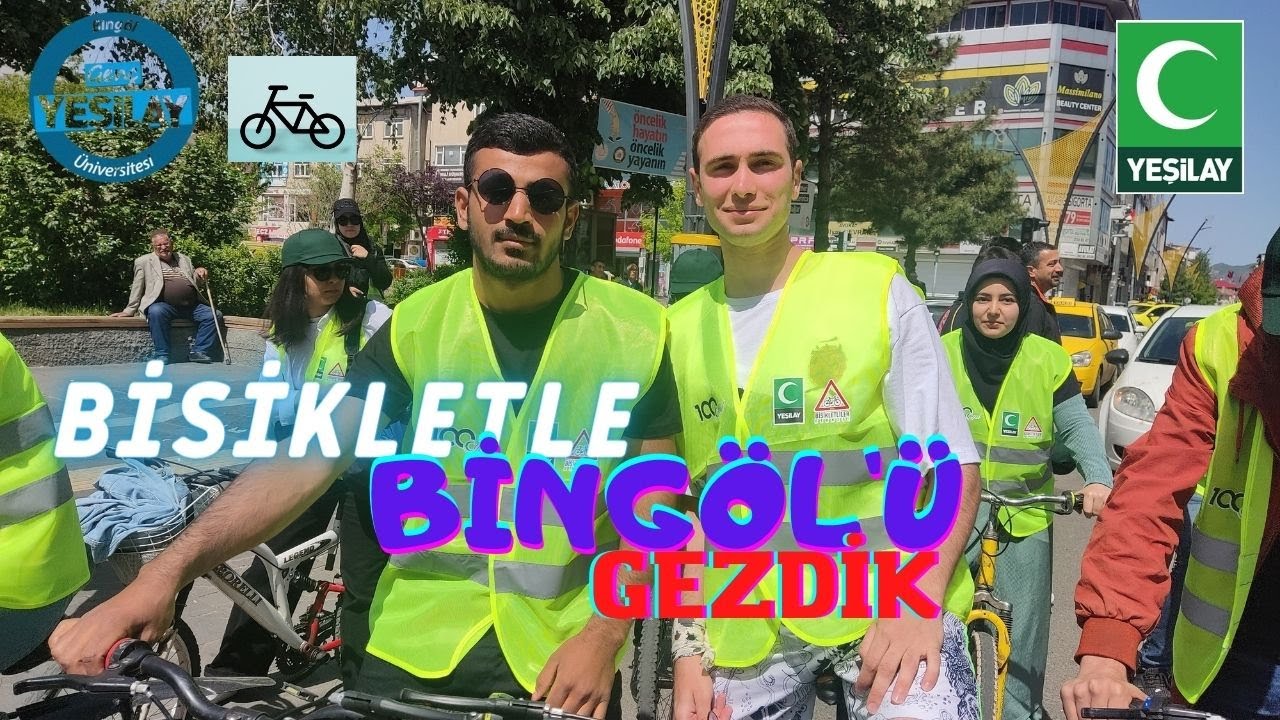 BİSİKLET İLE BİNGÖL'Ü GEZDİK | Sağlık için pedalladık 🚴‍♀️