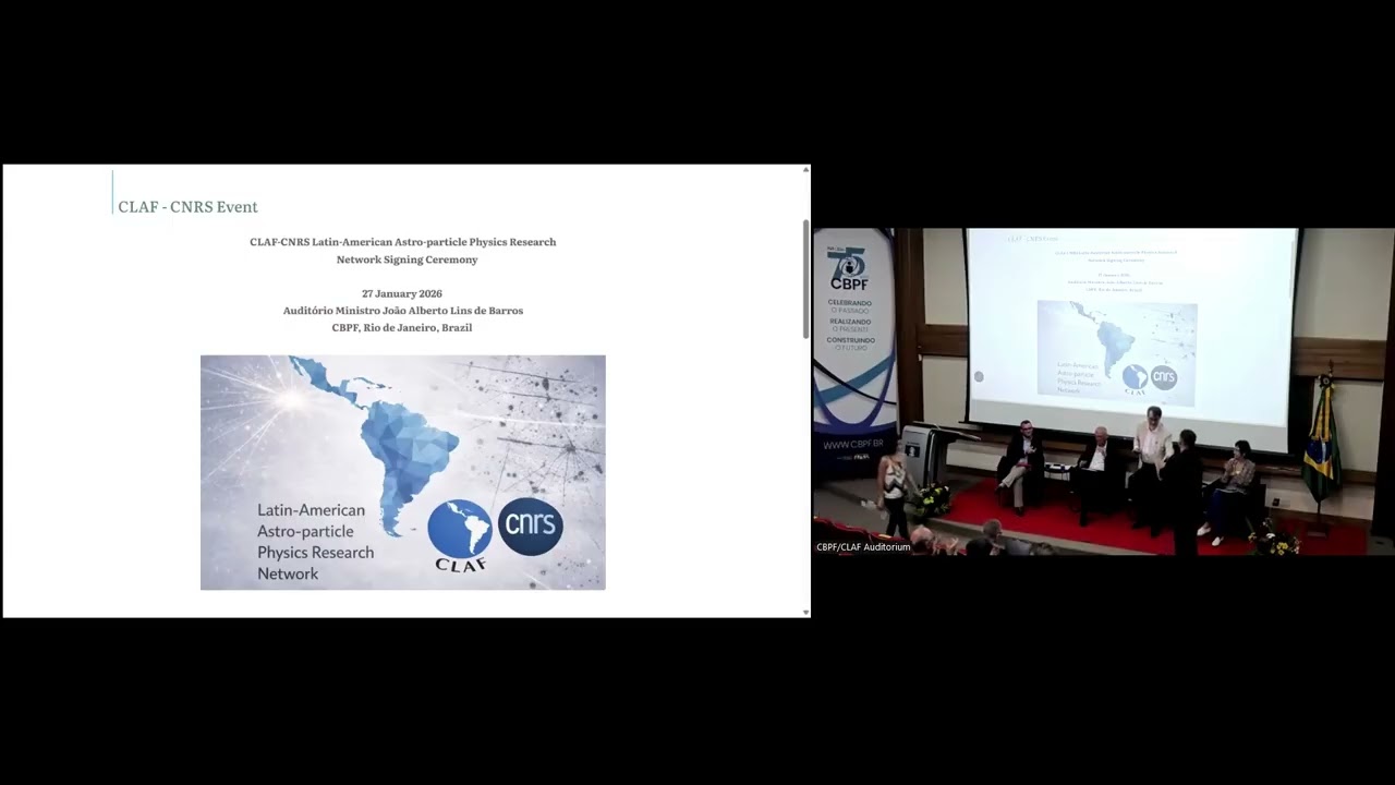 CLAF - CNRS Event - Welcome & Opening