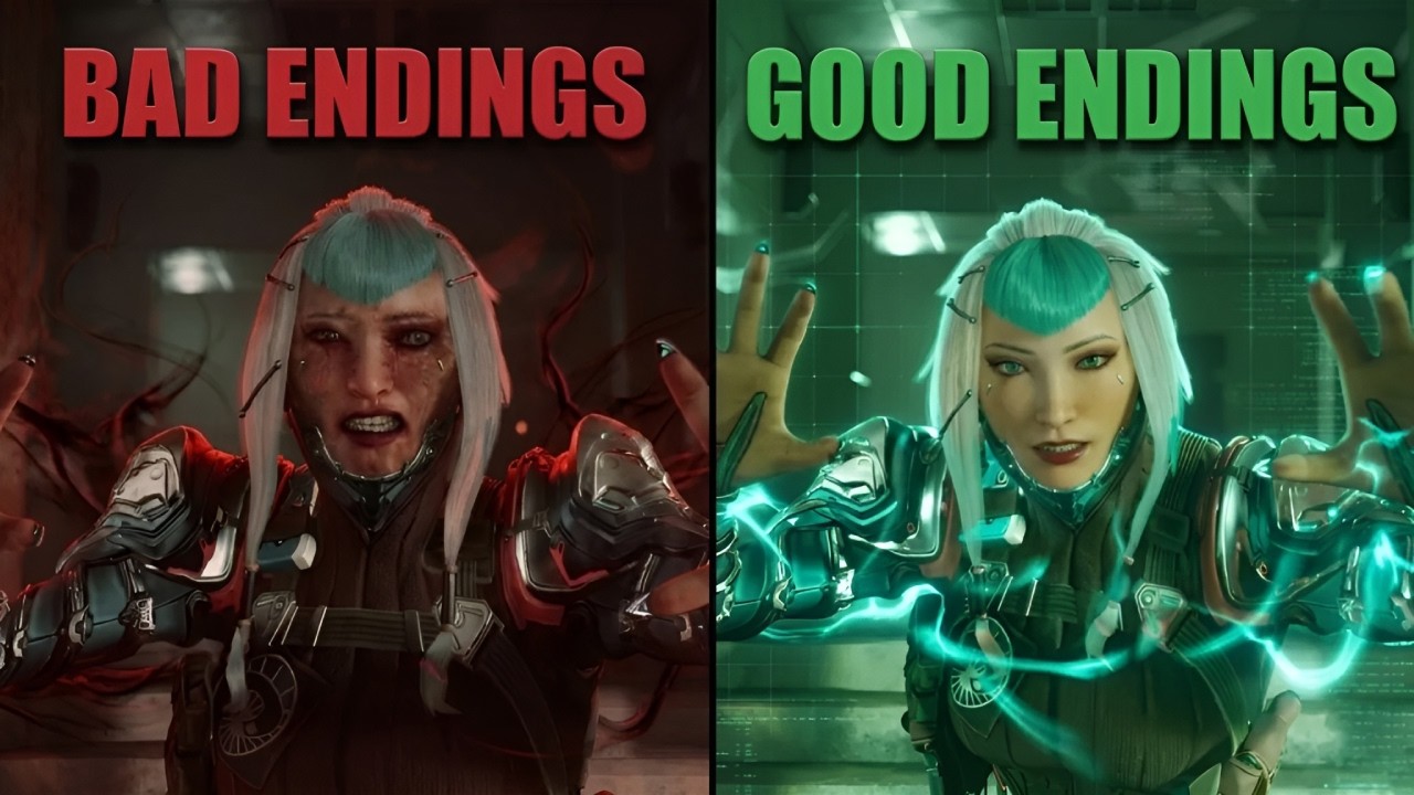 WARFRAME: BAD Endings vs. GOOD Endings - The Hex Story Quest (1999 Comparison)