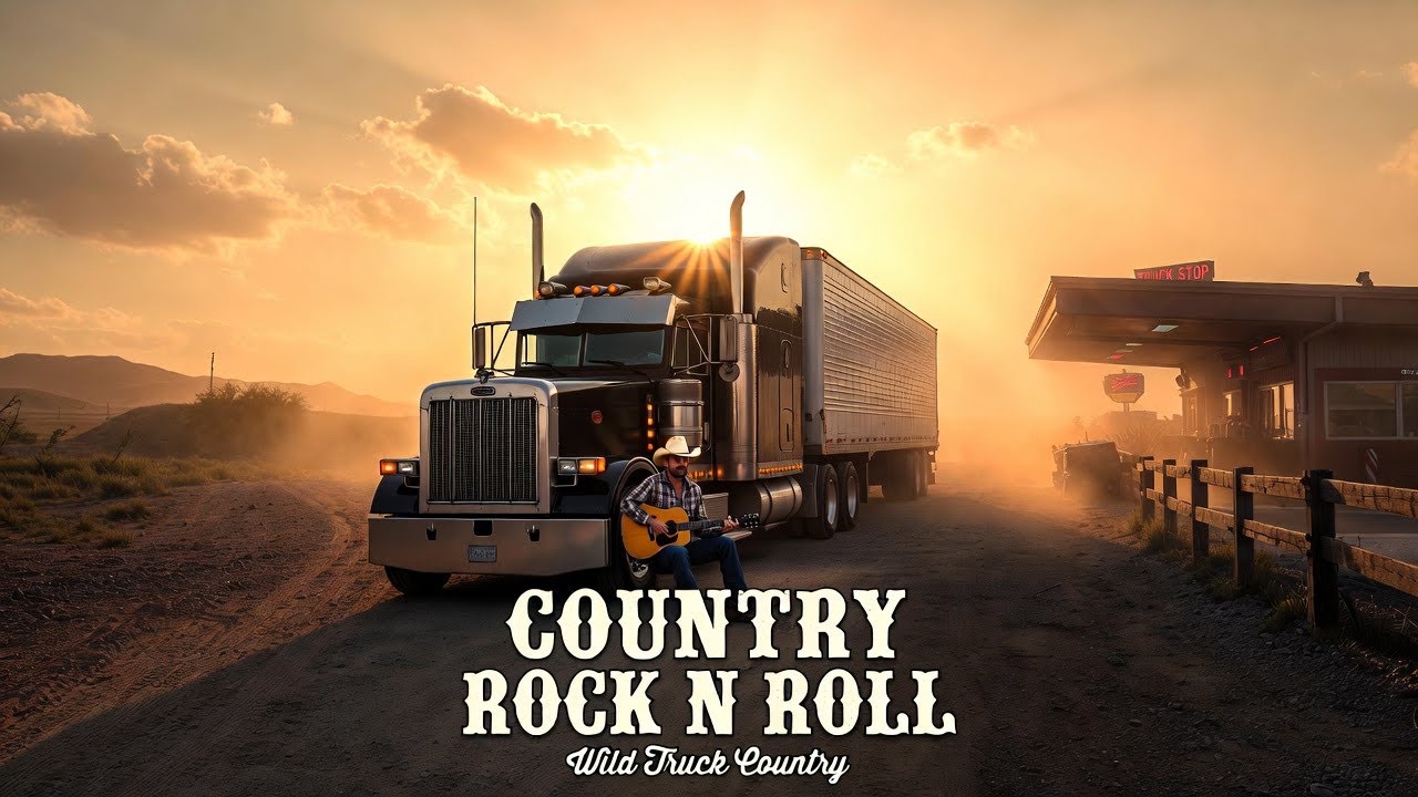 🔥 Country Rock n Roll for the Highway | Trucker Music & Open Road Vibes
