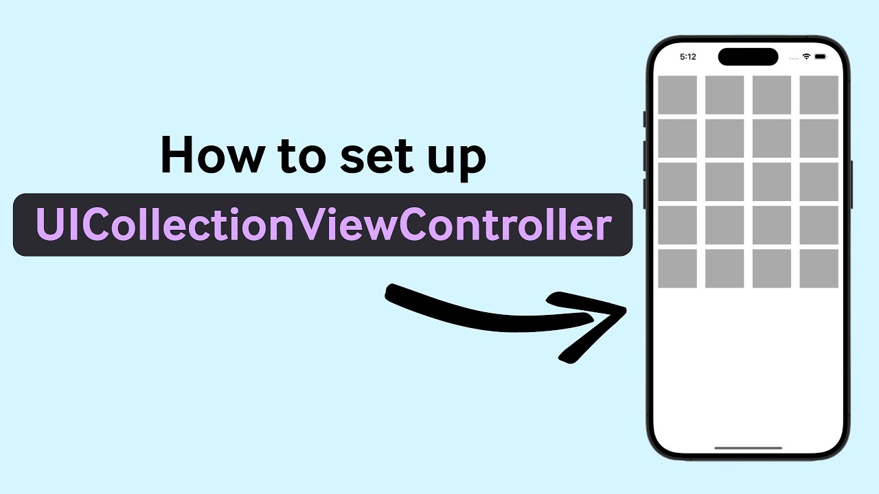 How to set up UICollectionViewController