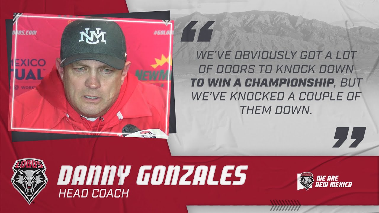 UNM vs. Fresno State Postgame - Danny Gonzales