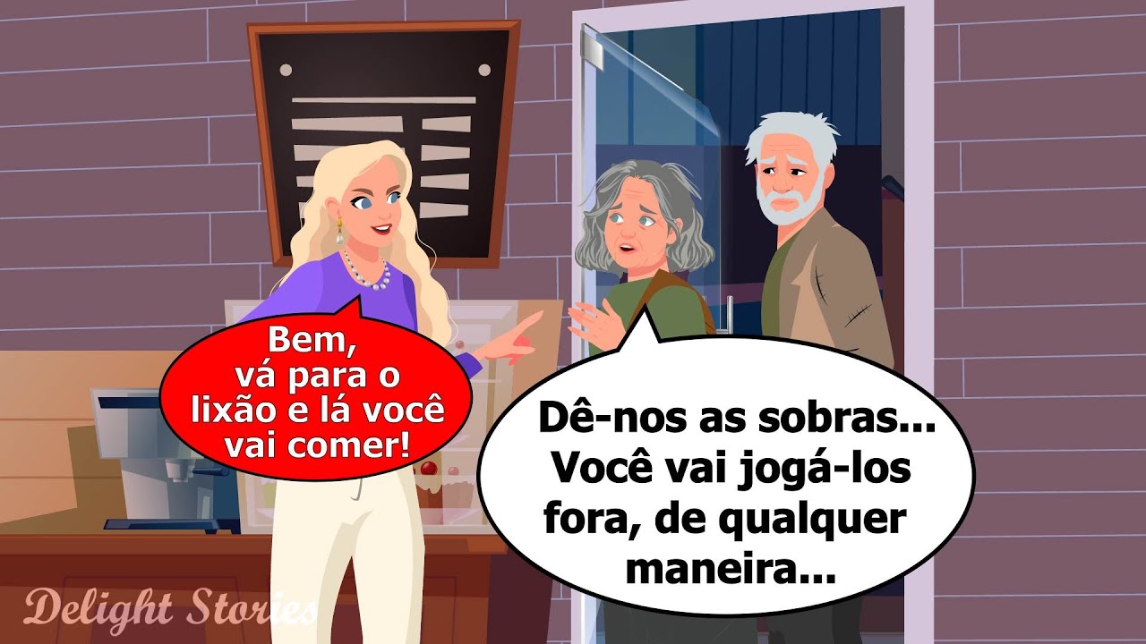 Os pais do rico se vestiram de mendigos para conhecer a nora