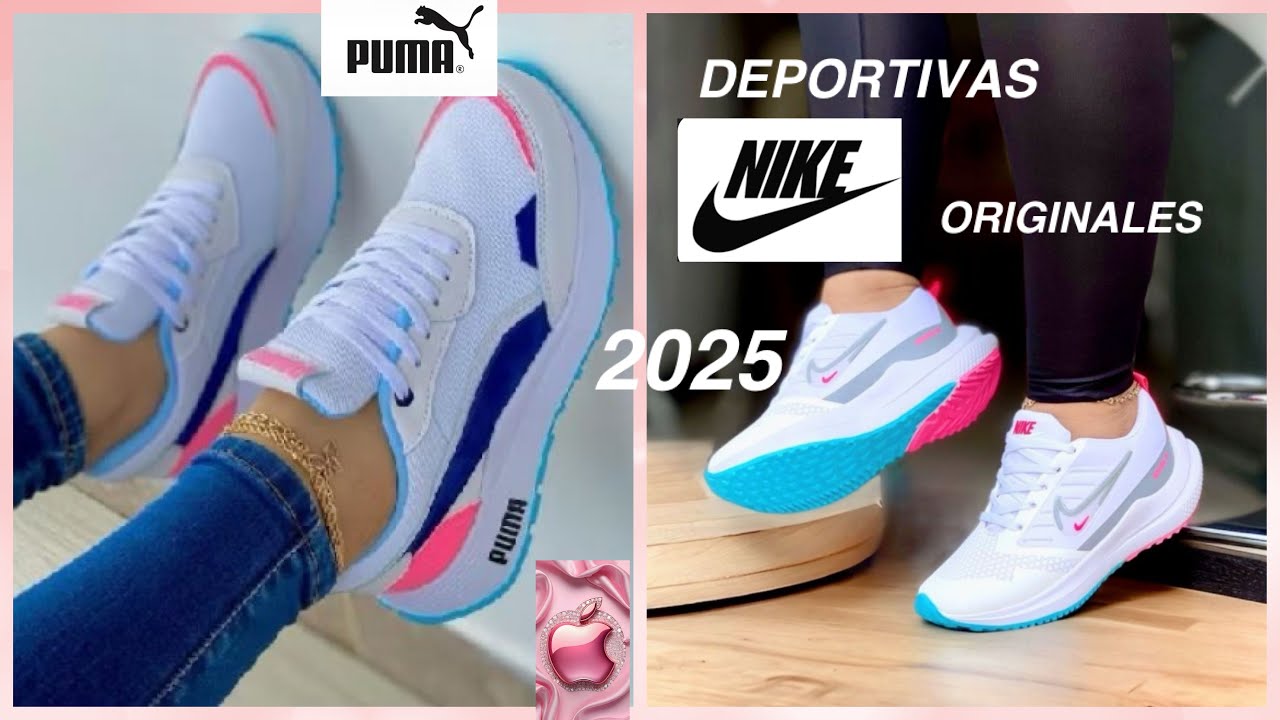 LO MÁS INOVADOR EN DEPORTIVAS PUMA Y NIKE MODA MUJER tendencias 2025