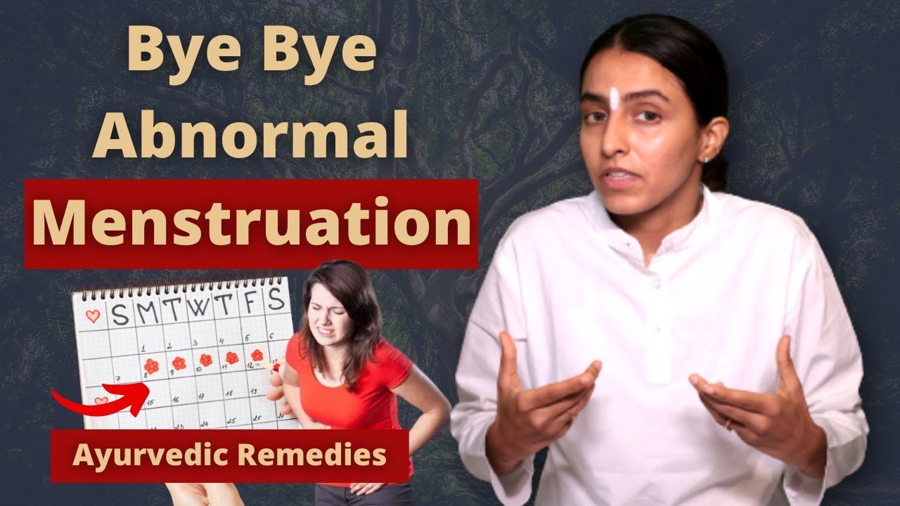 Ayurvedic Remedies For Abnormal Mensuration Cycle | PCOS / PCOD #shlloka