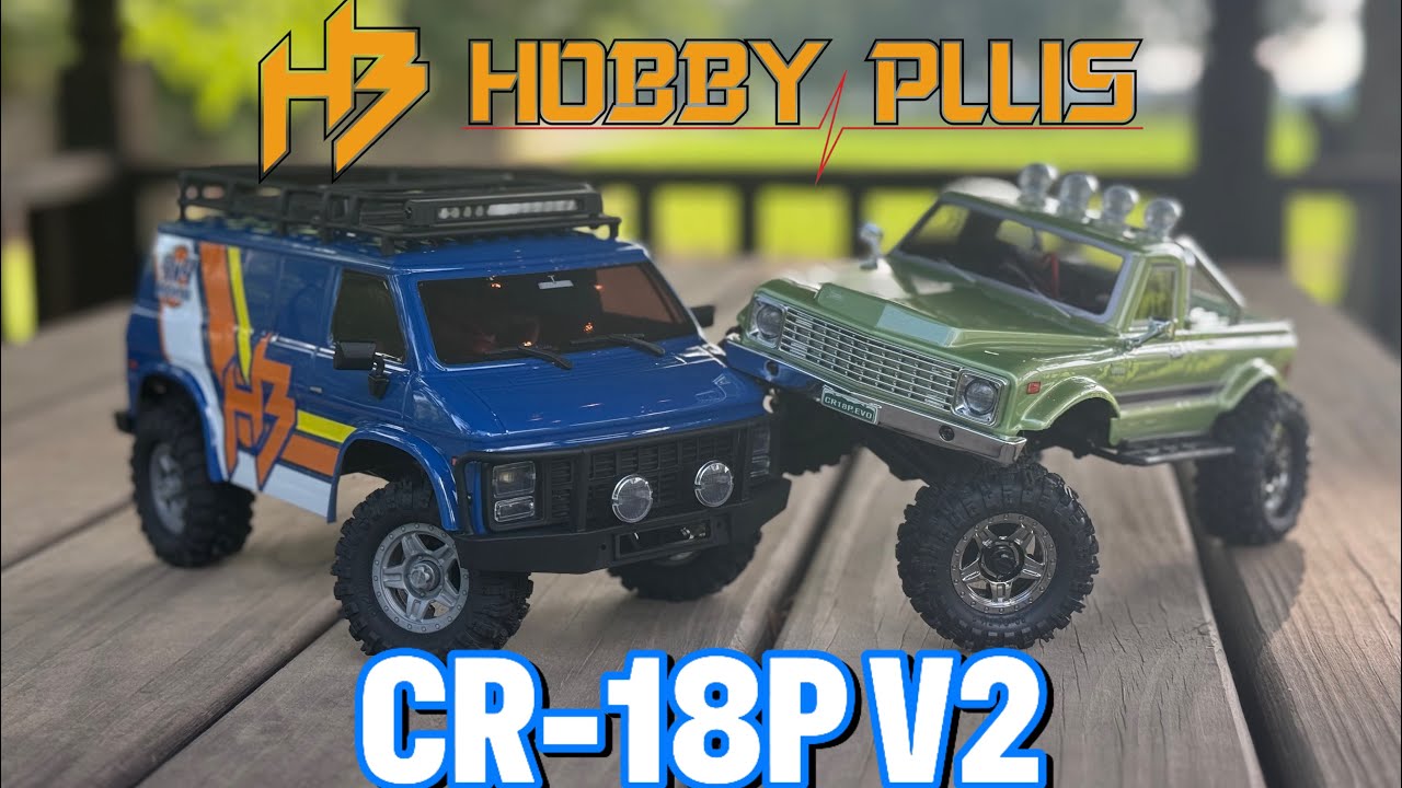 The BRAND NEW Hobby Plus CR18P Evo V2 Convoy & Rock Van are here, and they are REALLY GOOD!