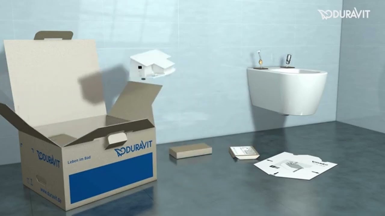 Duravit Sensowash Shower toilet Fitting Instructions