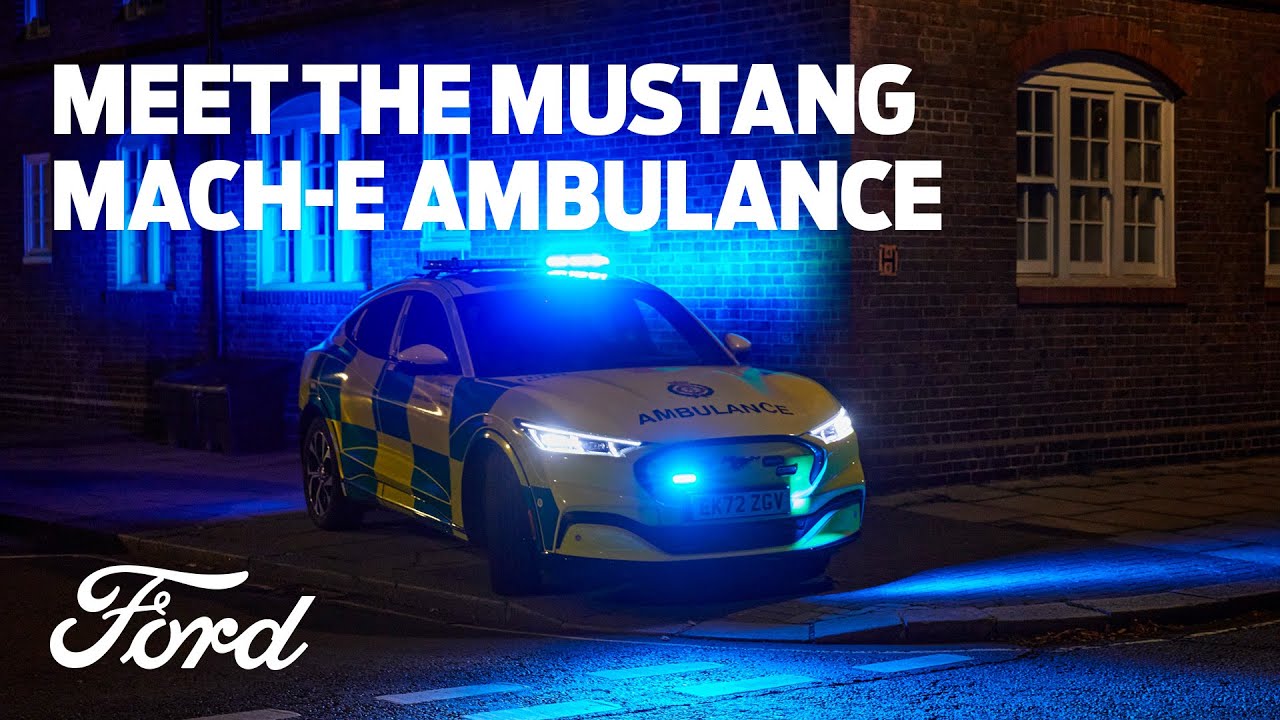 How Ford Mustang Mach-E is the Perfect Match for Paramedics