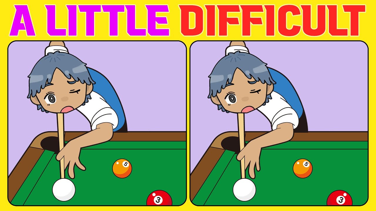 🧠🧩Spot the Difference | Brain Workout 《A Little Difficult》